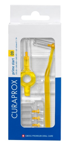 CURAPROX CPS 09 SCOVOLINO PRIME START 09 YELLOW 5 PEZZI - Farmastop