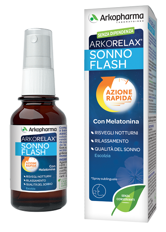 ARKORELAX SONNO FLASH SPRAY 20 ML - Farmastop