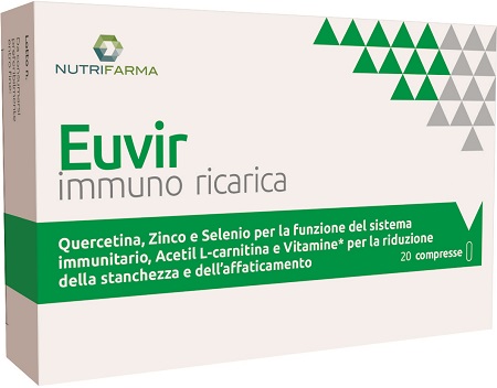 EUVIR IMMUNO RICARICA 20 COMPRESSE - Farmastop