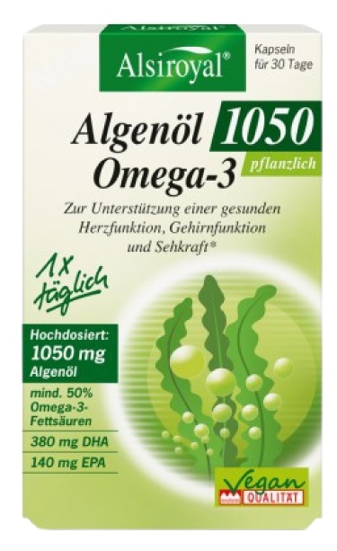 ALSIROYAL ALGENOL OMEGA 3 VEGETALE 30 CAPSULE - Farmastop