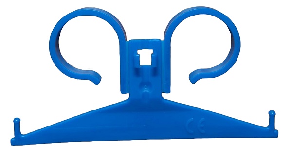 SUPPORTO DA LETTO PER SACCHE RACCOLTA URINA IN PLASTICA 5 PEZZI - Farmastop