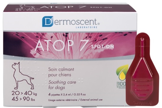 ATOP 7 SPOT-ON DOGS&CATS 20-40 KG 4 PIPETTE X 2,4 ML - Farmastop
