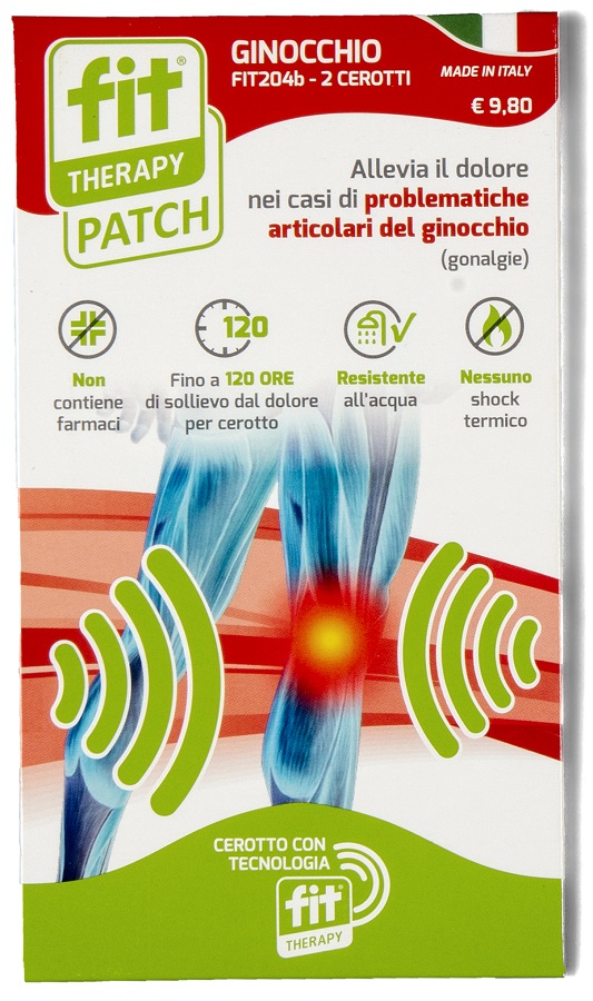CEROTTO FIT THERAPY GINOCCHIO 2 PEZZI - Farmastop