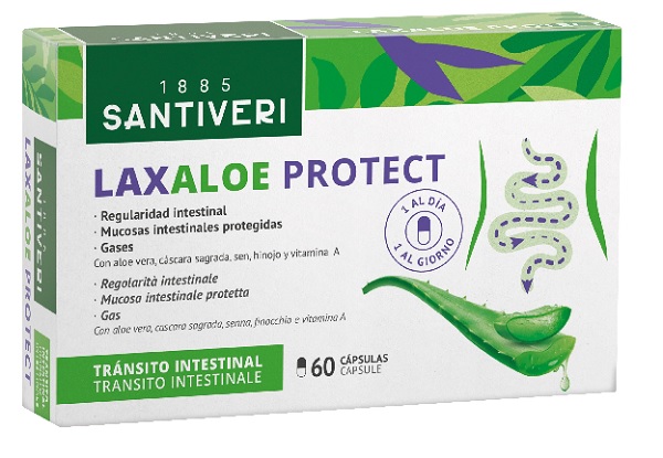 LAXALOE PROTECT 60 CAPSULE VEGETALI - Farmastop