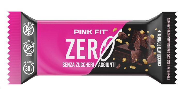 PINK FIT BAR ZERO CIOCCOLATO FONDENTE 30 G - Farmastop