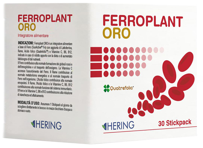 FERROPLANT ORO 30 STICKPACK - Farmastop