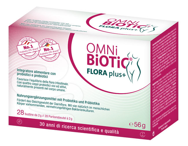 OMNI BIOTIC FLORA PLUS+ 28 BUSTINE DA 2 G - Farmastop