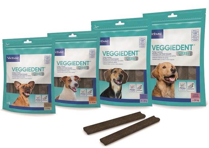 VEGGIEDENT FR3SH XS 15 STICK - Farmastop