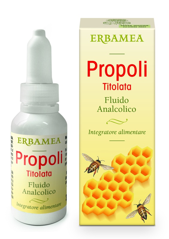 PROPOLI TITOLATA FLUIDO ANALCOLICO 30 ML - Farmastop