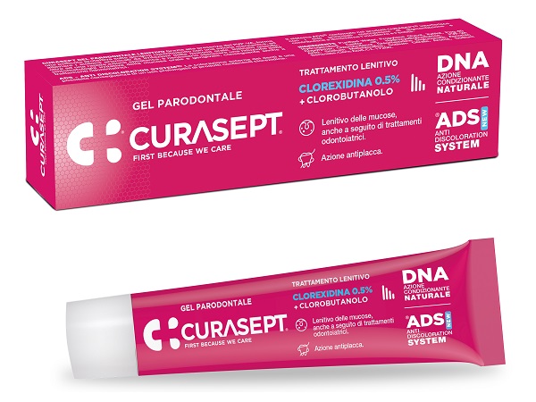 CURASEPT GEL PARODONTALE ADS DNA TRATTAMENTO LENITIVO 30 ML - Farmastop