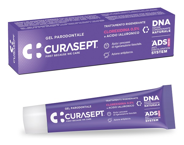 CURASEPT GEL PARODONTALE ADS DNA TRATTAMENTO RIGENERANTE 30 ML - Farmastop