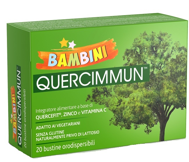 QUERCIMMUN BAMBINI 20 BUSTINE OROSOLUBILI - Farmastop