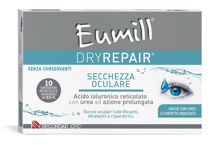 EUMILL DRYREPAIR GOCCE OCULARI 10 PEZZI DA 0,5 ML - Farmastop