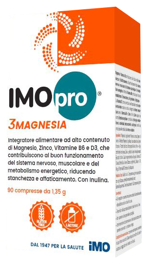 IMOPRO 3 MAGNESIA 90 COMPRESSE - Farmastop