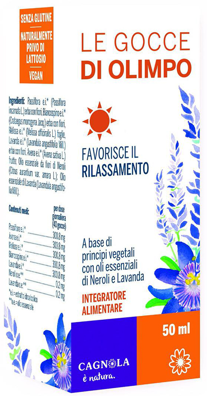 LE GOCCE DI OLIMPO FAVORISCE IL RILASSAMENTO 50 ML - Farmastop