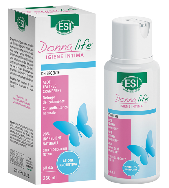 ESI DONNA LIFE DETERGENTE INTIMO PROTETTIVO 250 ML - Farmastop