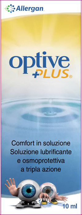 OPTIVE PLUS SOLUZIONE OFTALMICA 10 ML - Farmastop