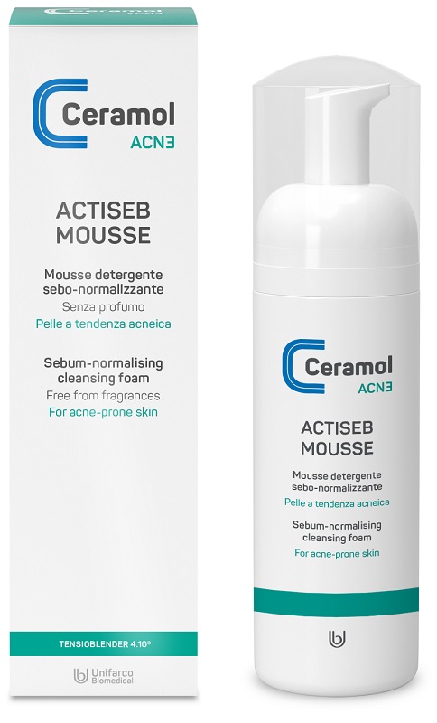 CERAMOL ACN3 ACTISEB MOUSSE 150 ML - Farmastop
