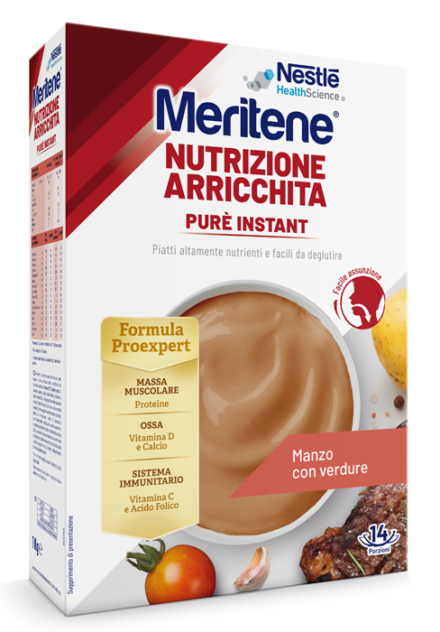 MERITENE PURE' INSTANT MANZO CON VERDURE 1 KG - Farmastop