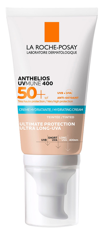 ANTHELIOS UVMUNE CREMA IDRATANTE SPF50+ COLORATO 50 ML - Farmastop