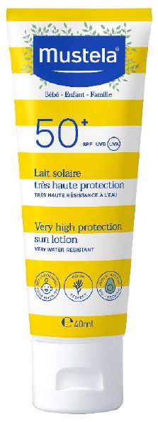 MUSTELA LATTE SOLARE 40 ML - Farmastop