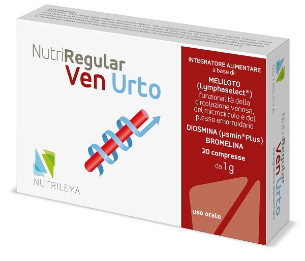NUTRIREGULAR VEN URTO 20 COMPRESSE - Farmastop