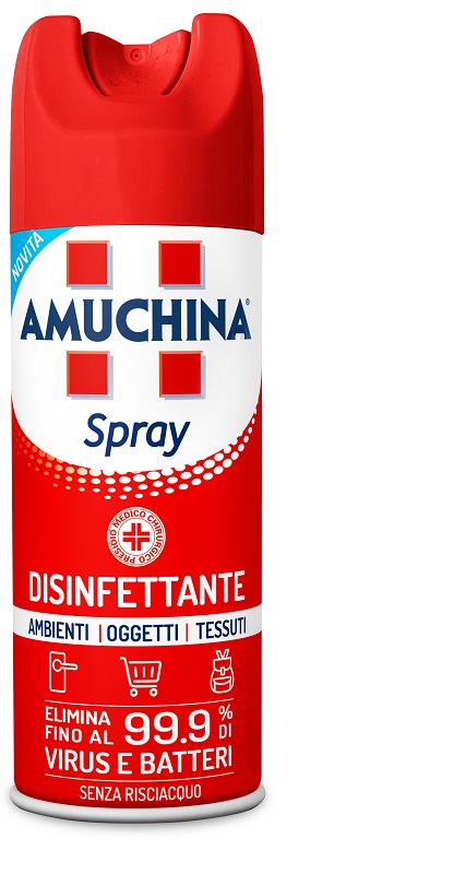 AMUCHINA SPRAY AMBIENTI OGGETTI TESSUTI 400 ML - Farmastop