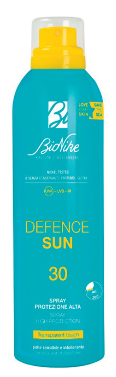 DEFENCE SUN SPRAY TRANSPARENT TOUCH 30 200 ML - Farmastop