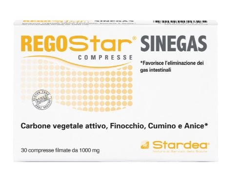 REGOSTAR SINEGAS 30 COMPRESSE - Farmastop
