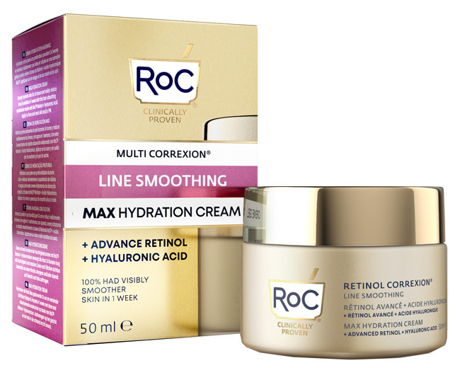ROC RETINOL CORREXION LINE SMOOTHING CREMA VISO 50 ML - Farmastop