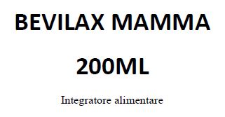 BEVILAX MAMMA 200 ML - Farmastop