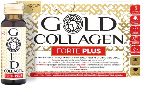 GOLD COLLAGEN FORTE PLUS 10 FLACONI DA 50 ML - Farmastop