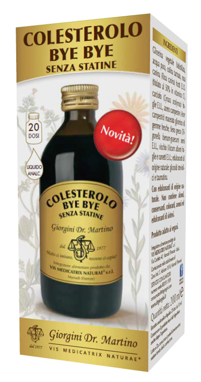 COLESTEROLO BYE BYE SENZA STATINE 200 ML - Farmastop
