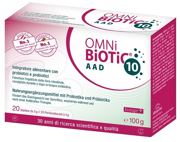 OMNI BIOTIC 10 AAD 20 BUSTINE DA 5 G - Farmastop