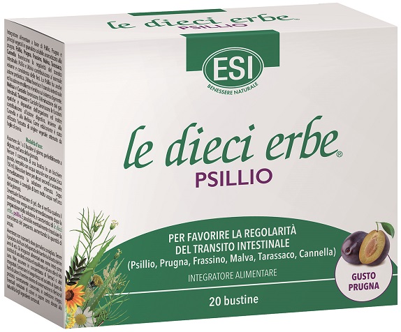ESI LE DIECI ERBE PSILLIO 20 BUSTINE 5,6 G - Farmastop