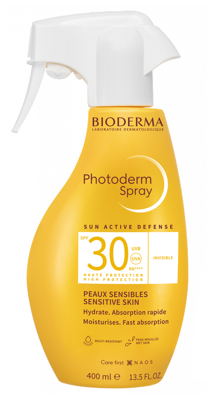 6HOTODERM SPRAY 30+ 400 ML - Farmastop