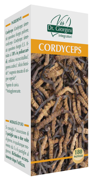 CORDYCEPS 180 PASTIGLIE - Farmastop
