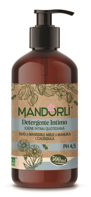 MANDORLI DETERGENTE INTIMO IGIENE INTIMA QUOTIDIANA 500 ML - Farmastop