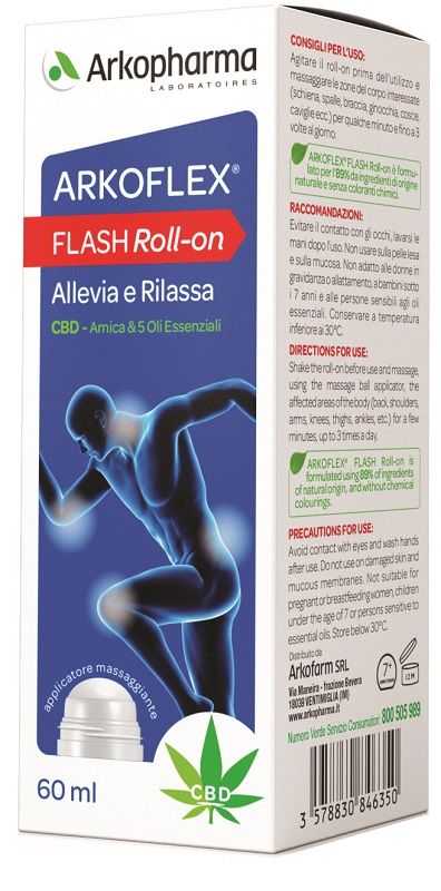 ARKOFLEX FLASH ROLL ON 60 ML - Farmastop