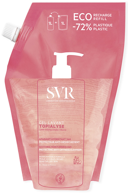 TOPIALYSE GEL LAVANT REFILL 1 L - Farmastop
