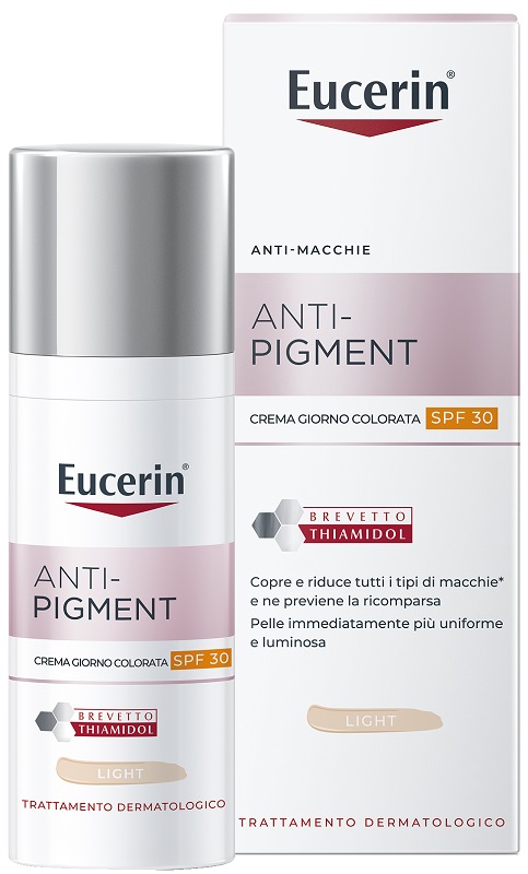 EUCERIN ANTI-PIGMENT GIORNO SPF30 COLORATO LIGHT 50 ML - Farmastop
