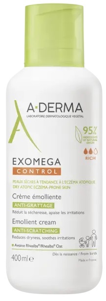 EXOMEGA CONTROL CREMA EMOLLIENTE 400 ML - Farmastop