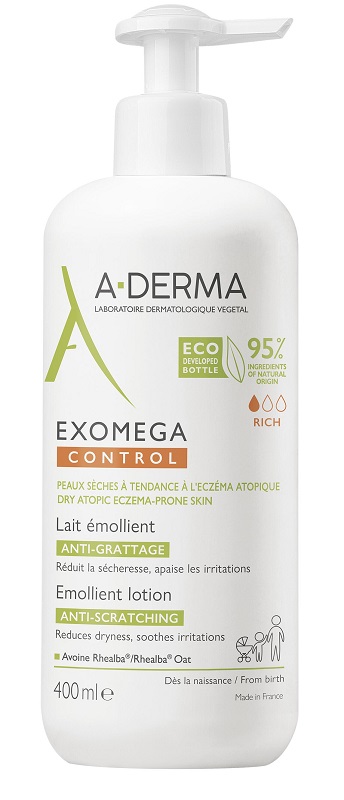 EXOMEGA CONTROL LATTE EMOLLIENTE 400 ML - Farmastop