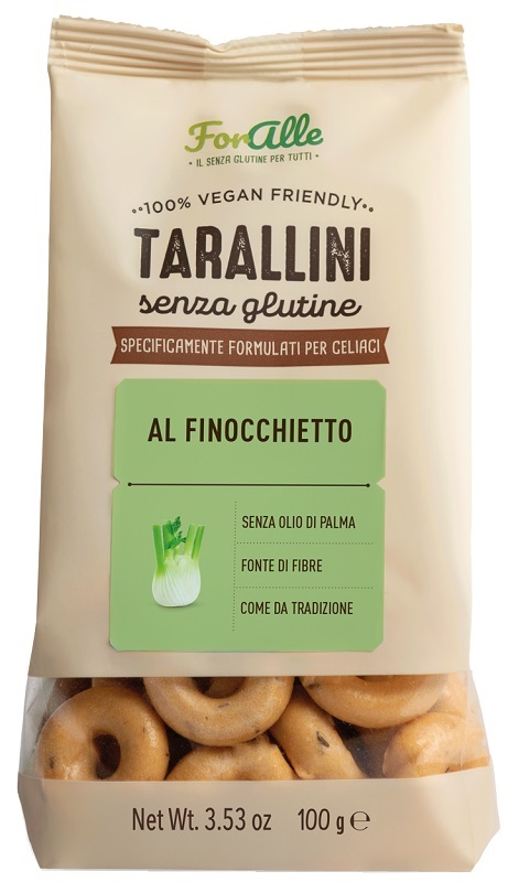 FORALLE TARALLINI AL FINOCCHIETTO 100 G - Farmastop
