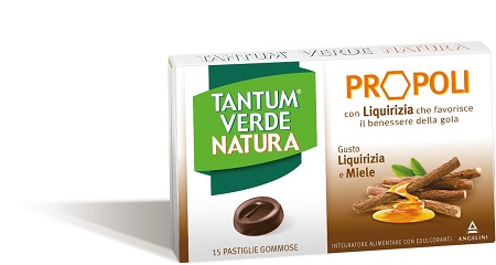 TANTUM VERDE NATURA 15 PASTIGLIE LIQUIRIZIA - Farmastop