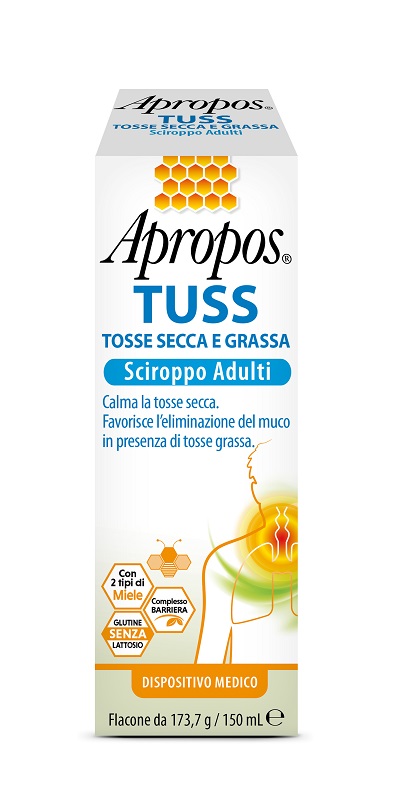 APROPOS TUSS SCIROPPO ADULTI 150 ML - Farmastop