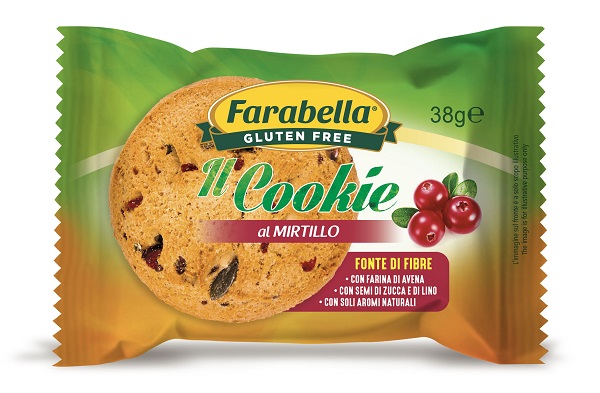 FARABELLA IL COOKIE AL MIRTILLO 38 G - Farmastop
