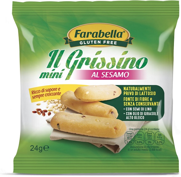 FARABELLA IL MINI GRISSINO AL SESAMO 24 G - Farmastop
