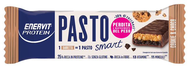 ENERVIT PROTEIN PASTO SOSTITUTIVO COOKIE CHOKO 55 G - Farmastop