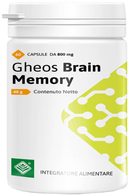 GHEOS BRAIN MEMORY 60 CAPSULE - Farmastop